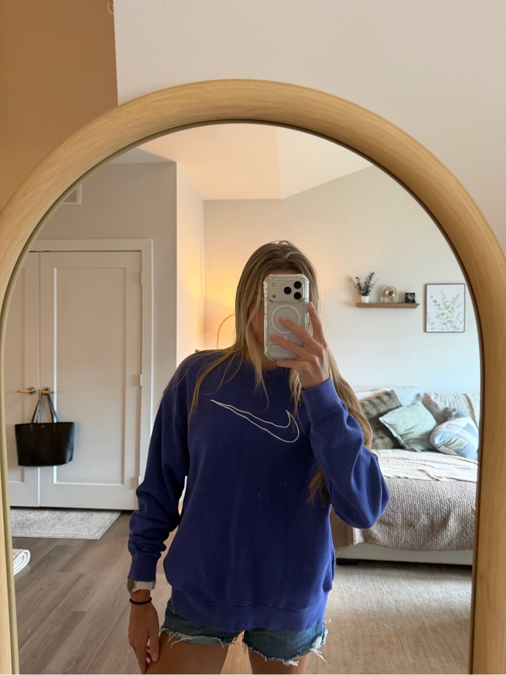 Nike Blue/Purple Crewneck